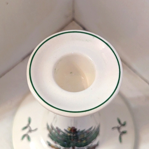 Spode Holiday Spode Christmas Tree Candlestick Poshmark